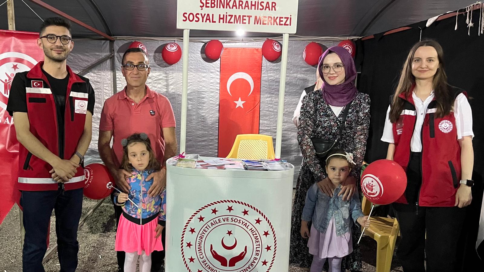 Giresun Şebinkarahisar 7. Kültür, Sanat ve Ceviz Festivalinde Aile Yılı Tanıtım Faaliyeti Yapıldı