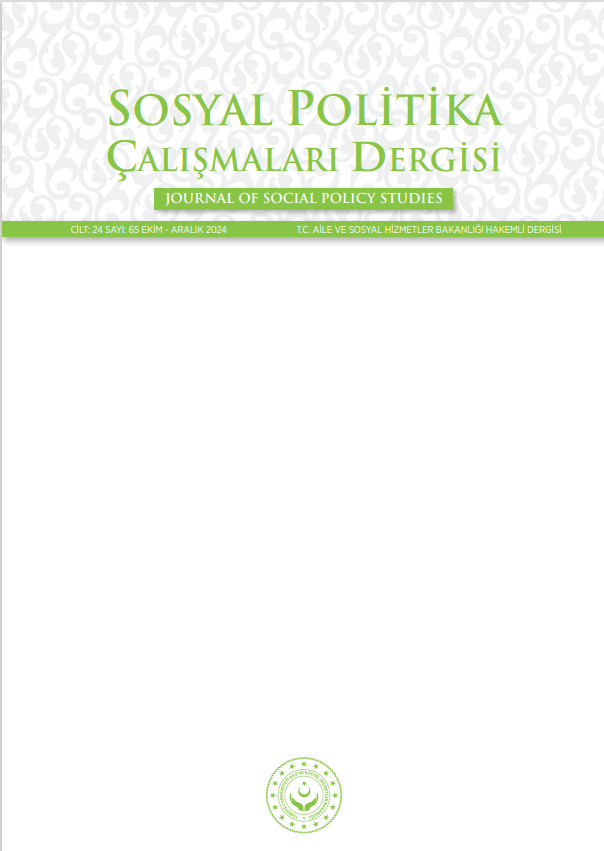 Sosyal Politika Çalışmaları Dergisi- Sayı 65