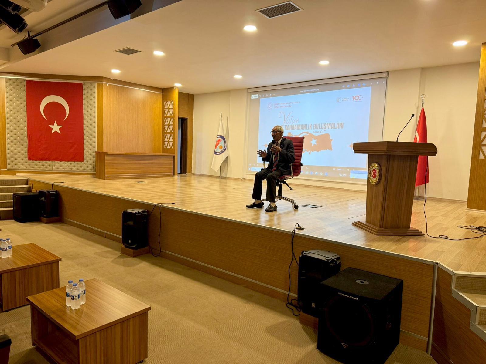 Bingöl’de Kıbrıs Gazisi Münir Özek’le Söyleşi