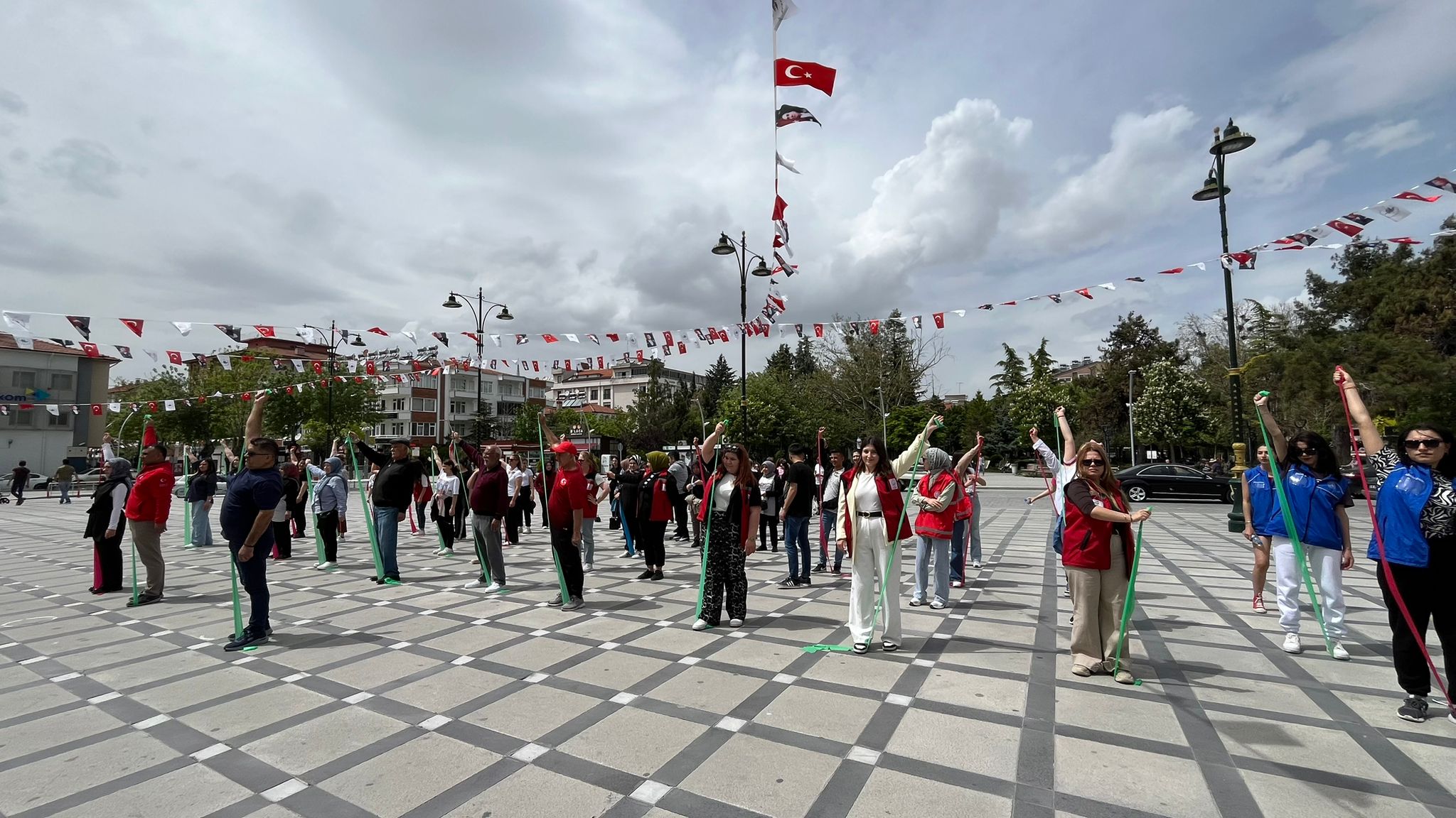 Burdur’da Mayıs Ayı Boyunca Her Çarşamba Günü Fiziksel Egzersiz Etkinliği  