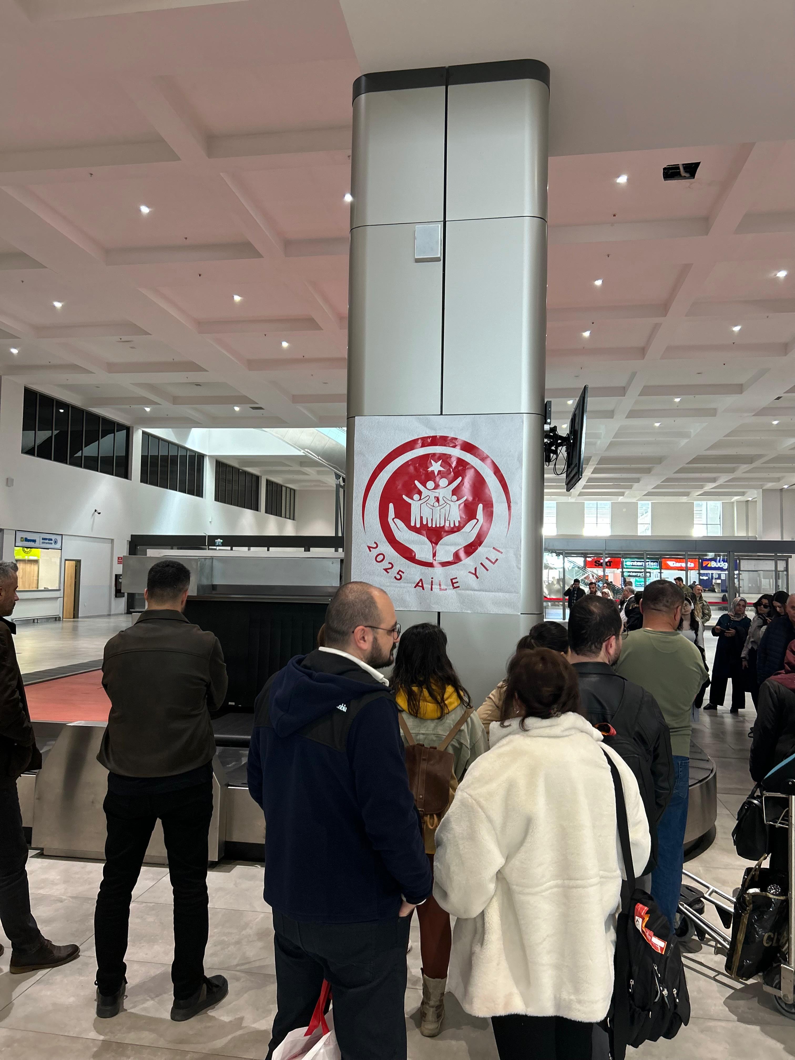 Gaziantep Havalimanında Aile Yılı Farkındalık Çalışması Yapıldı