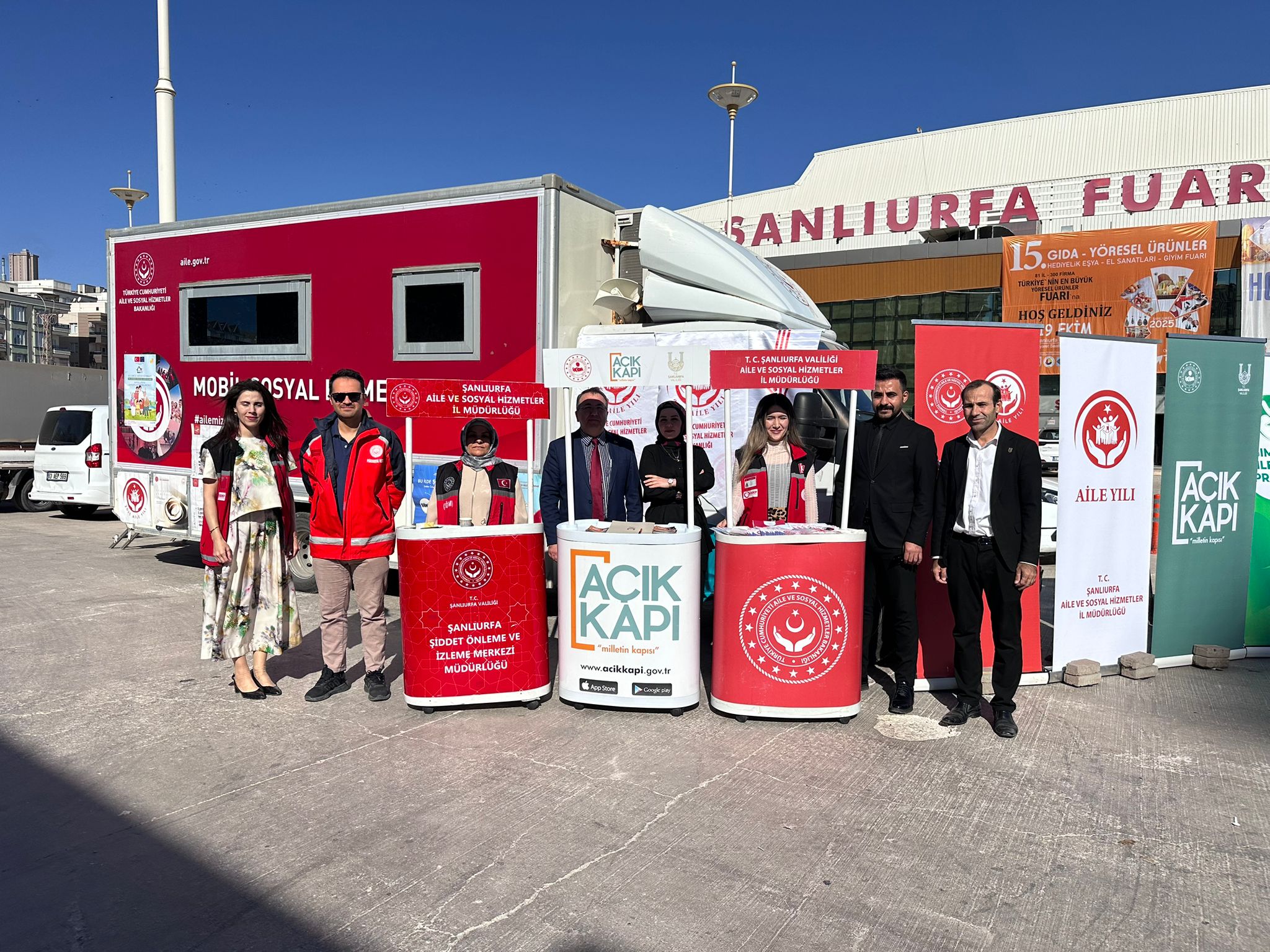 Mobil Sosyal Hizmet Aracımız Şanlıurfa’da