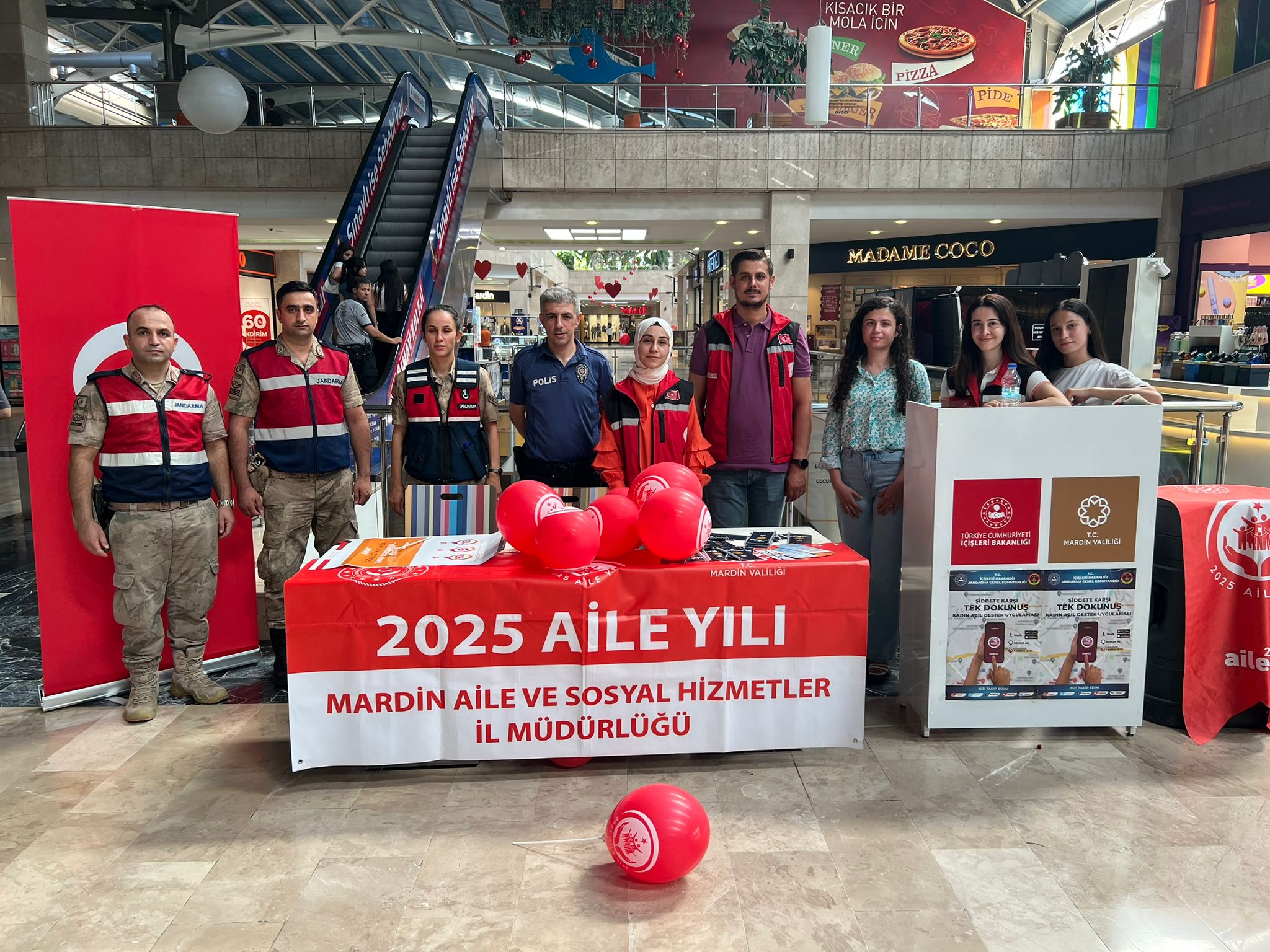 Mardin’de Aile Yılı Tanıtım Standı Açıldı