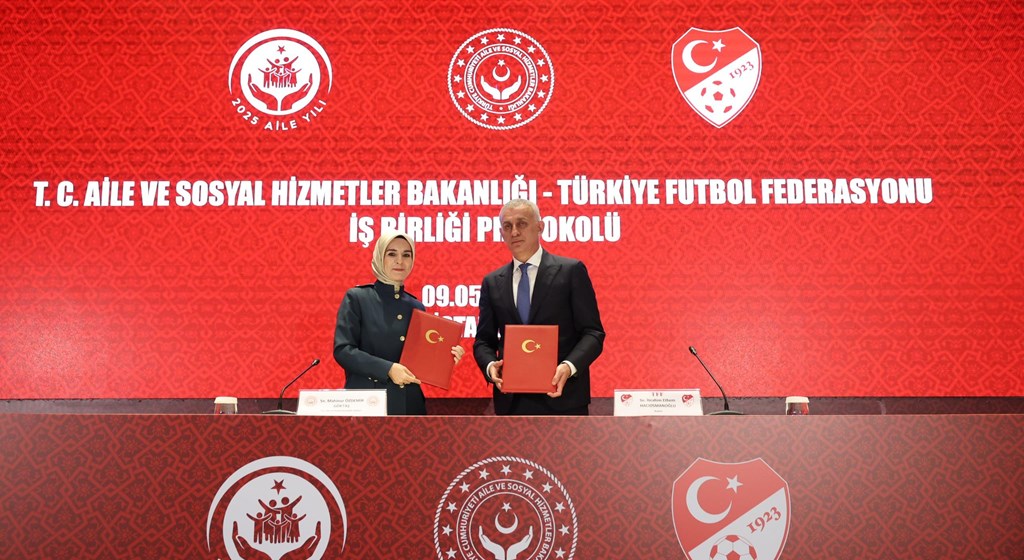 Aile ve Sosyal Hizmetler Bakanlığı İle TFF Arasında İş Birliği Protokolü İmzalandı