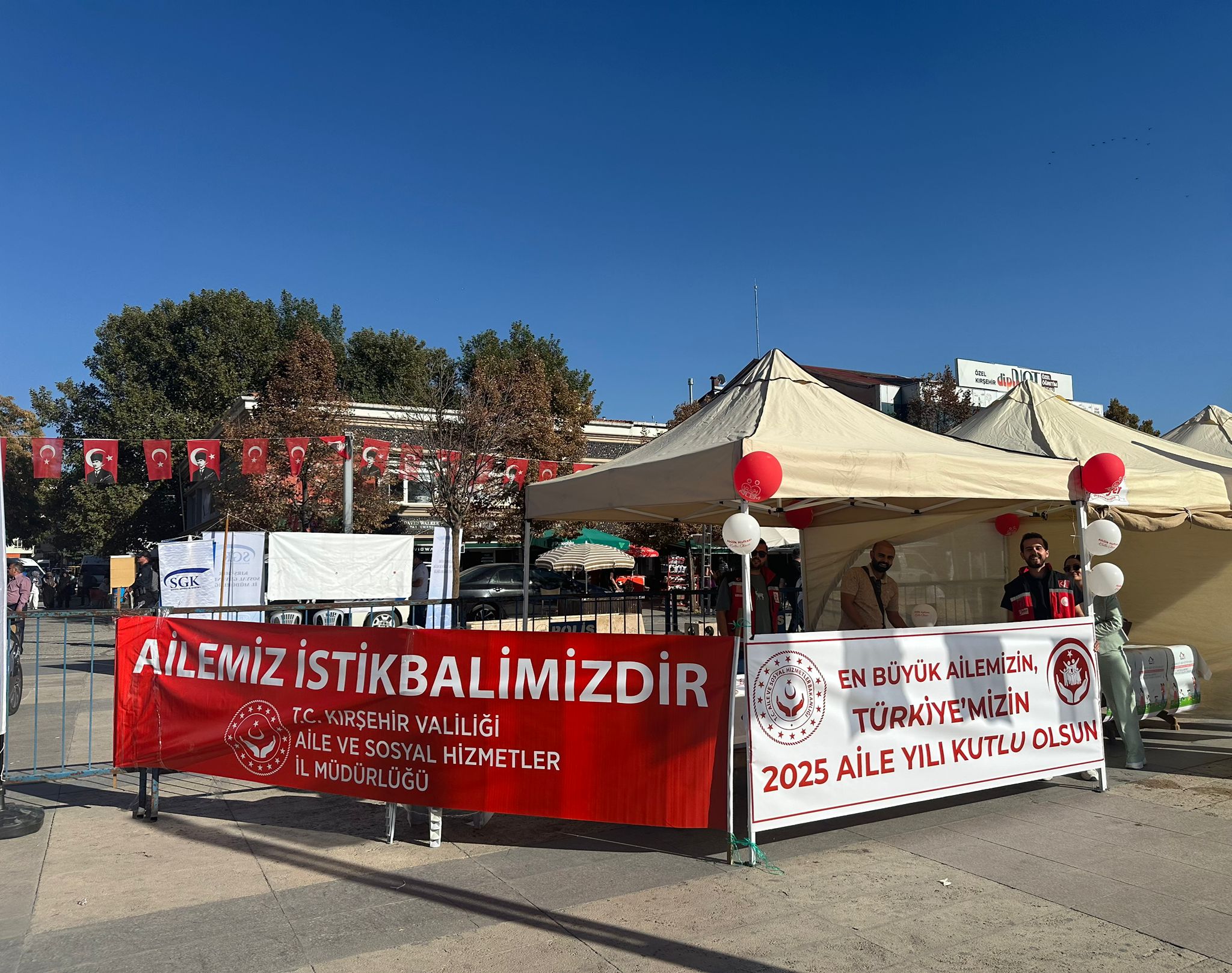 Kırşehir’de Ahilik Haftasında Aile Yılı Tanıtım Standı Açıldı