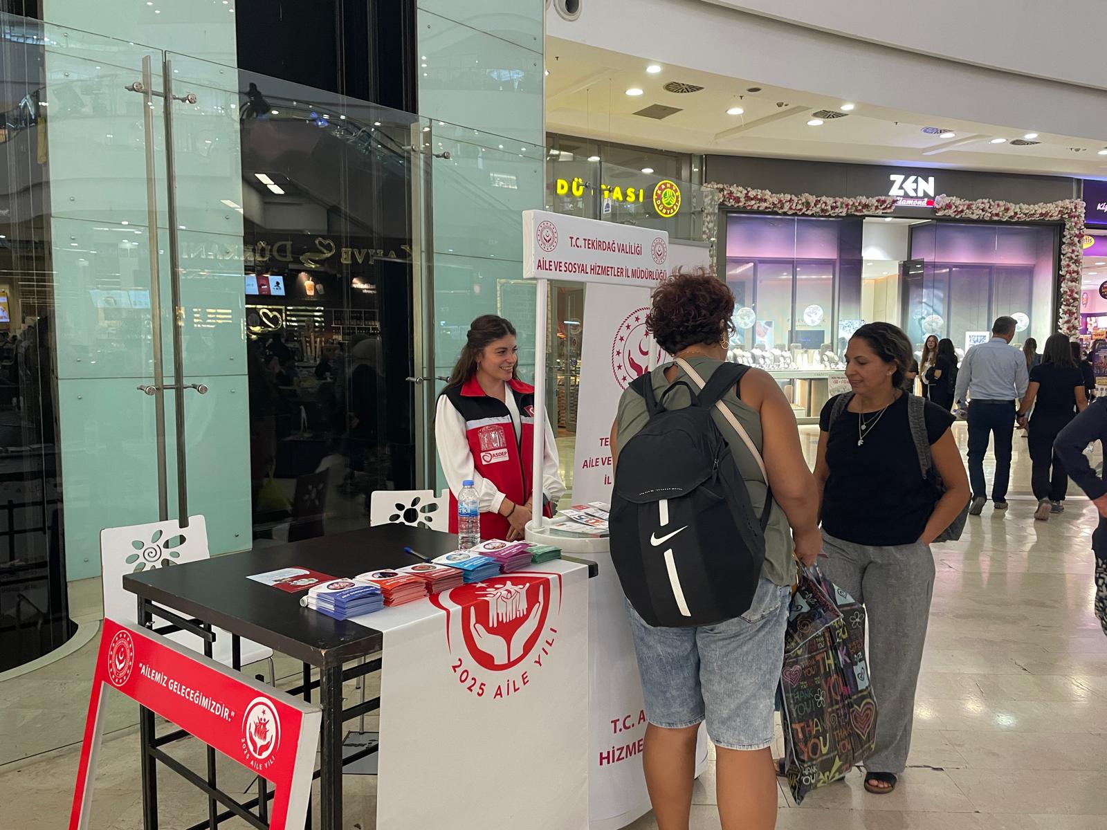 Tekirdağ’da Aile Yılı Standı Açıldı