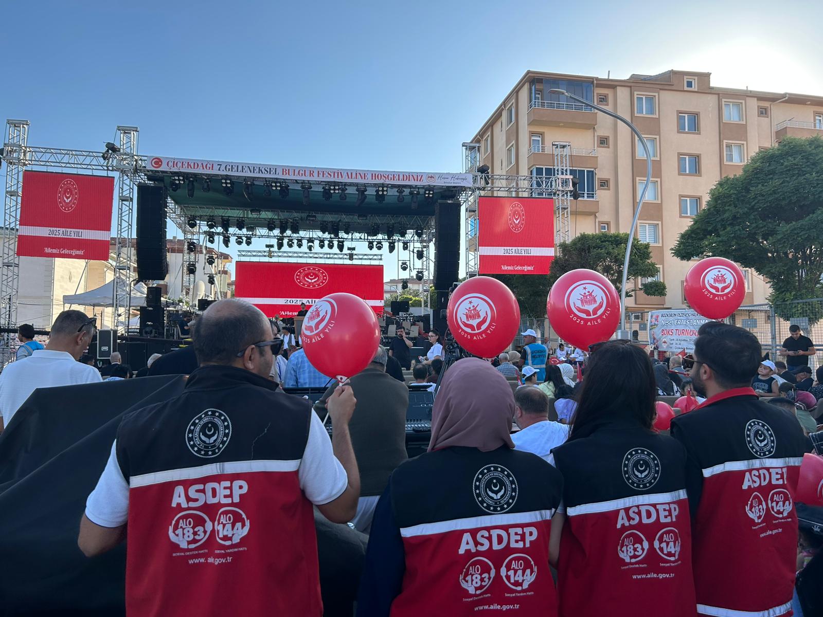Kırşehir Çiçekdağı Bulgur Festivalinde Aile Yılı Tanıtımı Yapıldı