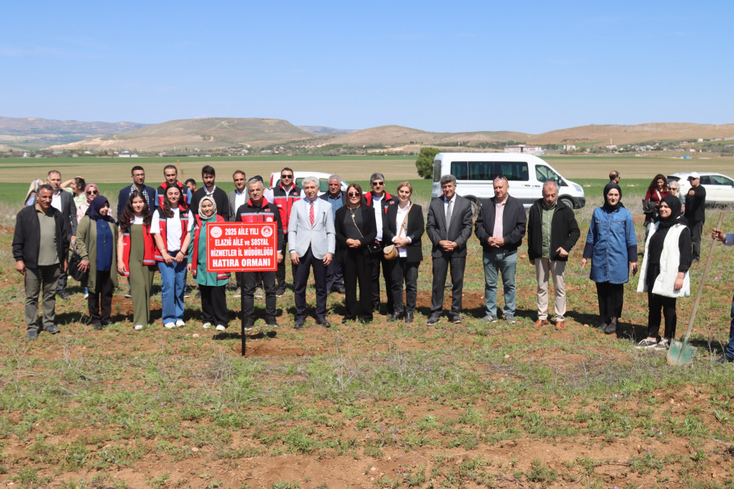Elazığ’da Aile Yılı Hatıra Ormanı Oluşturuldu