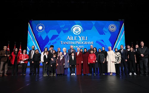 Cumhurbaşkanı Erdoğan ve Aile ve Sosyal Hizmetler Bakanımız Göktaş, Aile Yılı Tanıtım Programı'na katıldı